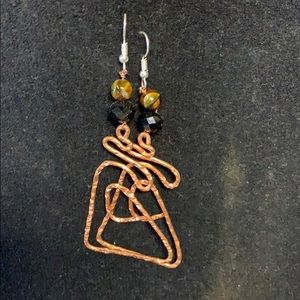Handmade earrings.